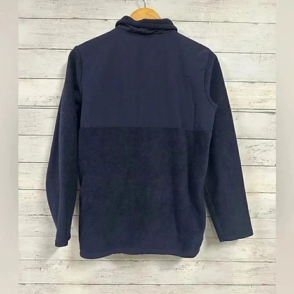 The Children’s Place Navy Blue Fleece Jacker Size XL - Picture 5 of 5